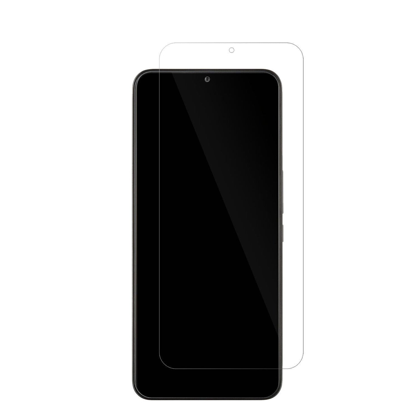 TCL40 R mit aufgebrachter dipos Displayschutzfolie, glasklare Darstellung ohne Einschränkungen