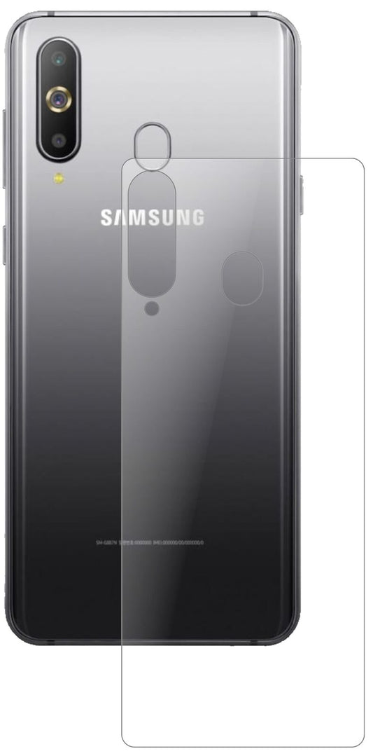 1x 9H Schutzfolie matt für Samsung Galaxy A60 Rückseite Panzerfolie