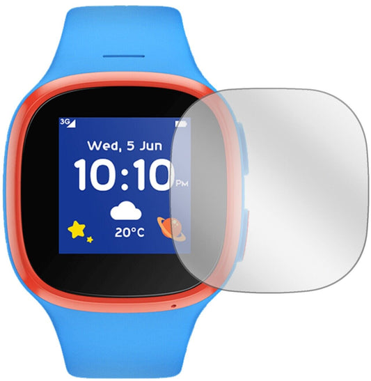 Klare Displayschutzfolie von dipos passend für Vodafone V-Kids Watch, präziser Zuschnitt und blasenfrei montiert