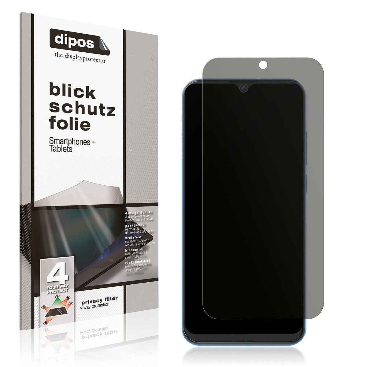 Blickschutzfolie für Benco V62 matt Schutzfolie Privacy