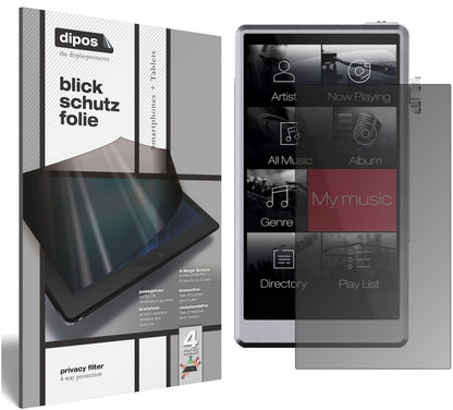 Blickschutzfolie für iBasso DX150 matt Schutzfolie Privacy