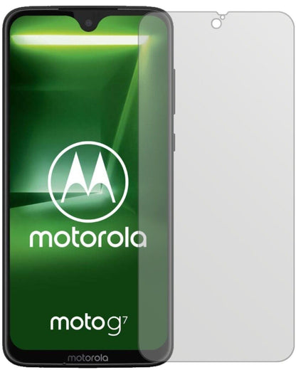 Matte Displayschutzfolie von dipos passend für Motorola Moto G7, präziser Zuschnitt und blasenfrei montiert