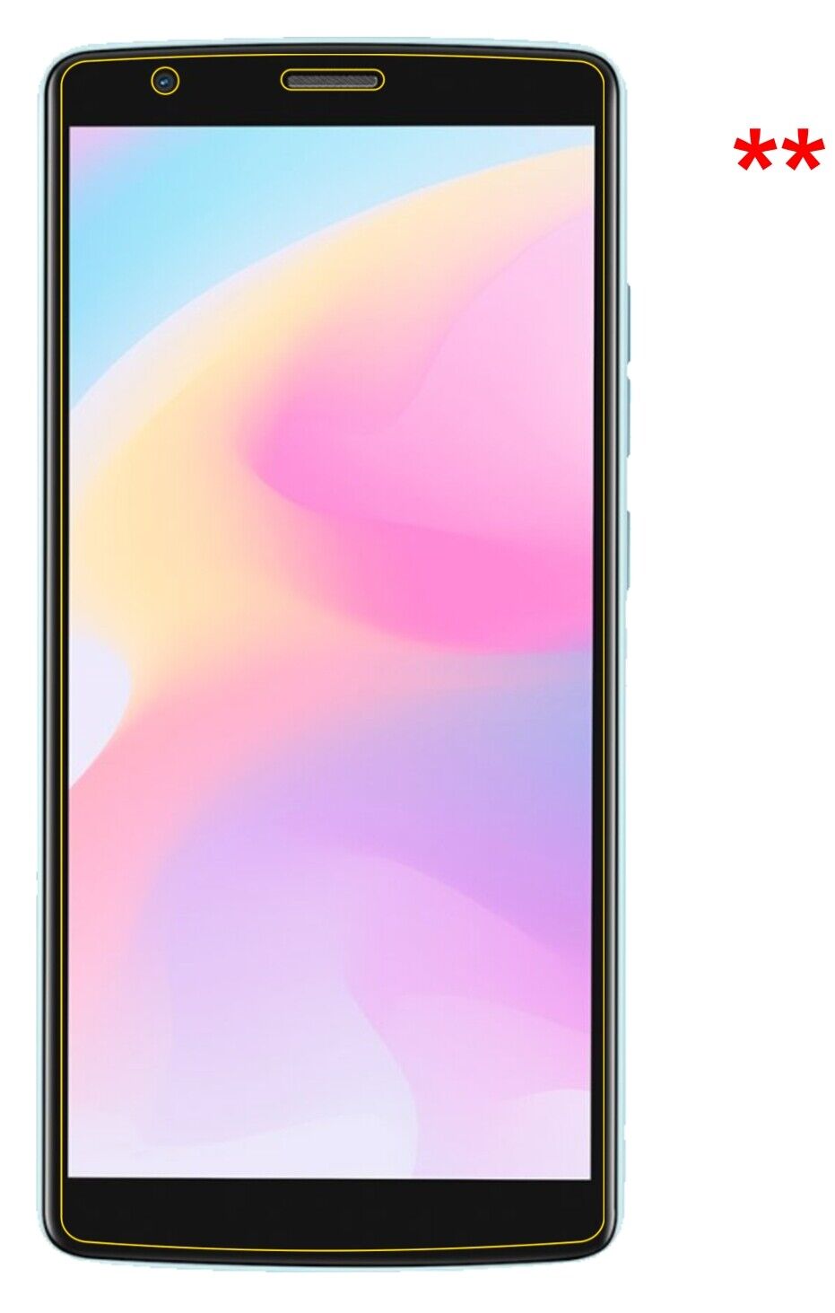 Dünne und klare Folie passend zugeschnitten für Blackview A20 Pro