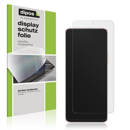 Matte Displayschutzfolie von dipos passend für Wiko T50, präziser Zuschnitt und blasenfrei montiert