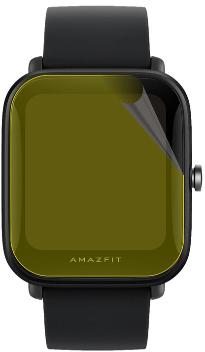2x 3D Full Cover Schutzfolie für Amazfit Bip U Pro