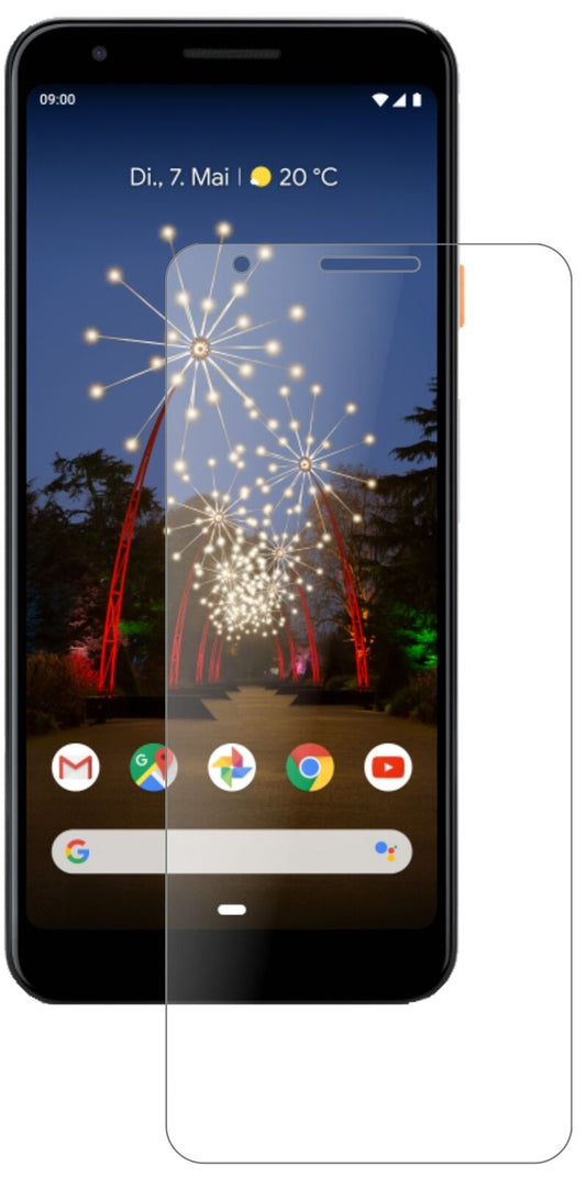 1x 9H Schutzfolie matt für Google Pixel 3a Panzerfolie