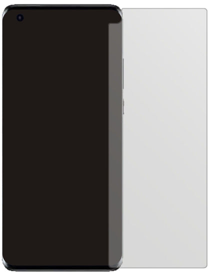 HuaweiMate 40E 5G mit aufgebrachter dipos Displayschutzfolie, die lästige Fingerabdrücke minimiert