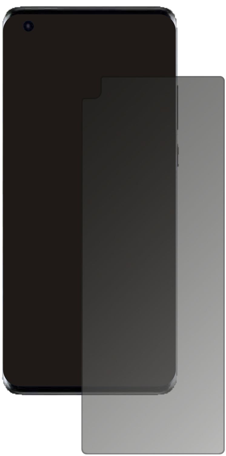 HuaweiMate 40E 5G mit aufgebrachtem dipos Displayschutz, der seitliche Einblicke blockiert