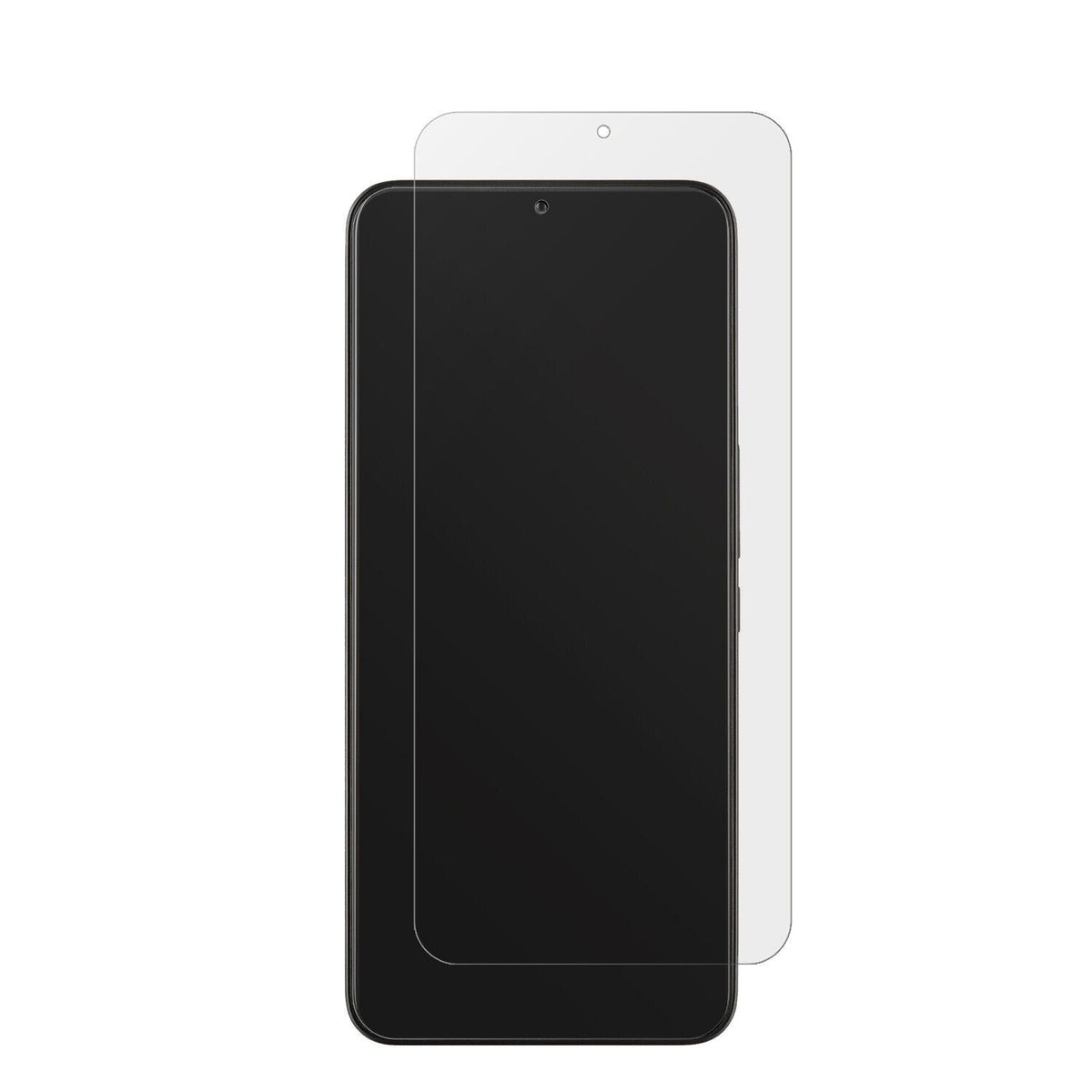 TCL40R mit aufgebrachter dipos Displayschutzfolie, die lästige Fingerabdrücke minimiert