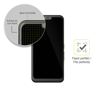 1x 3D Full Cover Schutzfolie für Fujitsu Arrows U