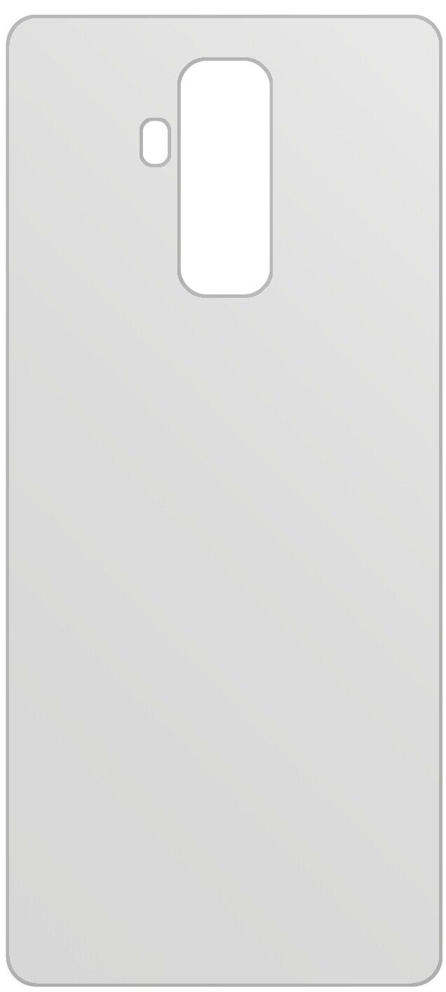 dipos Displayschutz für Ulefone T2 Rückseite, mattierte Oberfläche, geringe Dicke und perfekte Passform