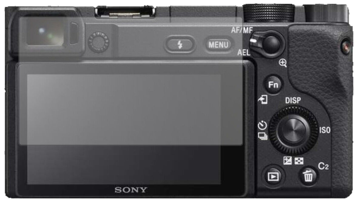 Matte Displayschutzfolie von dipos passend für Sony Alpha 6400, präziser Zuschnitt und blasenfrei montiert