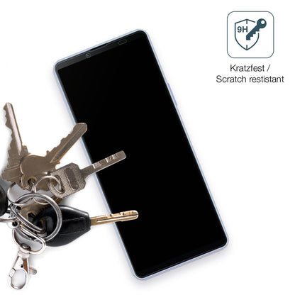 1x 9H Schutzfolie matt für Sony Xperia 10 V Panzerfolie