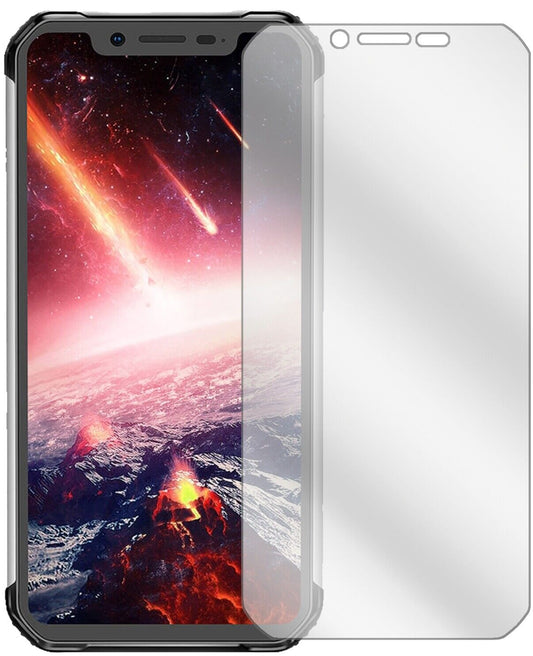 Klare Displayschutzfolie von dipos passend für Blackview BV9600 Pro, präziser Zuschnitt und blasenfrei montiert