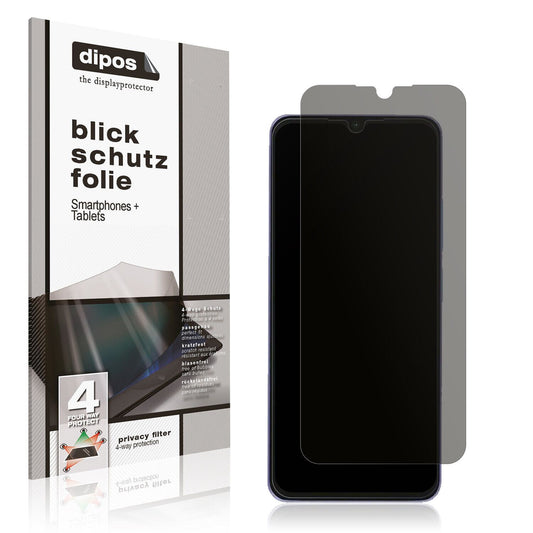 Blickschutzfolie für Xiaomi Poco C55 matt Schutzfolie Privacy