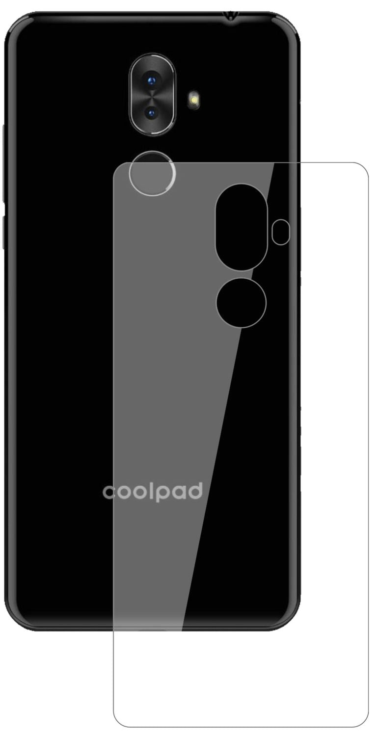 1x 9H Schutzfolie für Coolpad Note 8 Rückseite Panzerfolie