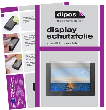 1x Schutzfolie klar für Xoro DPF 10B1 Display-Schutzfolie