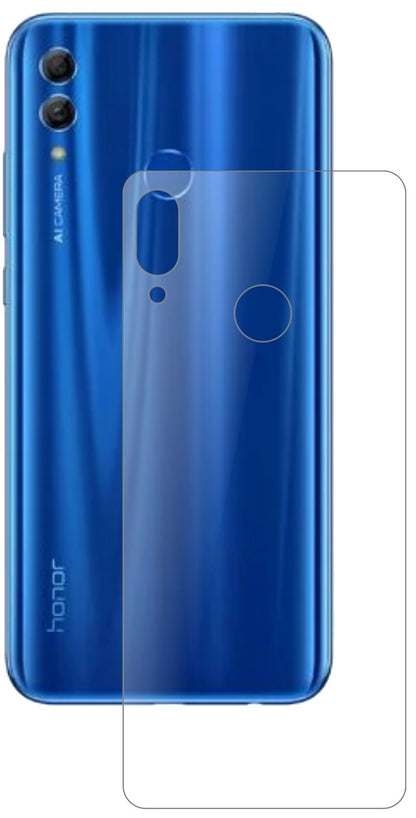 1x 9H Schutzfolie matt für Honor 10 Lite Rückseite Panzerfolie