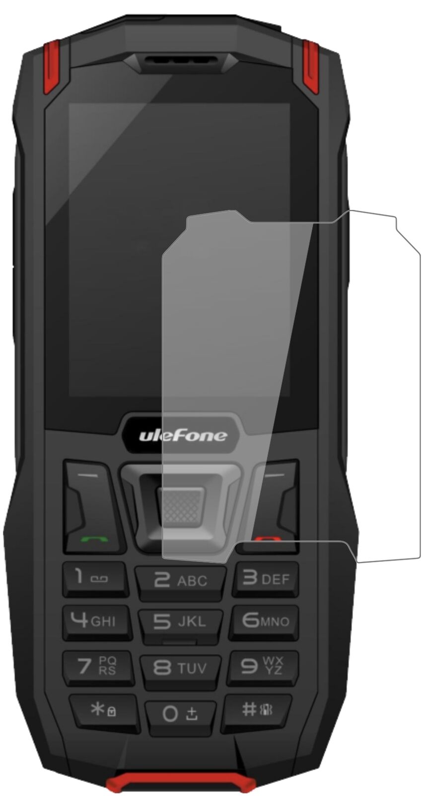 1x 9H Schutzfolie für Ulefone Armor Mini Panzerfolie
