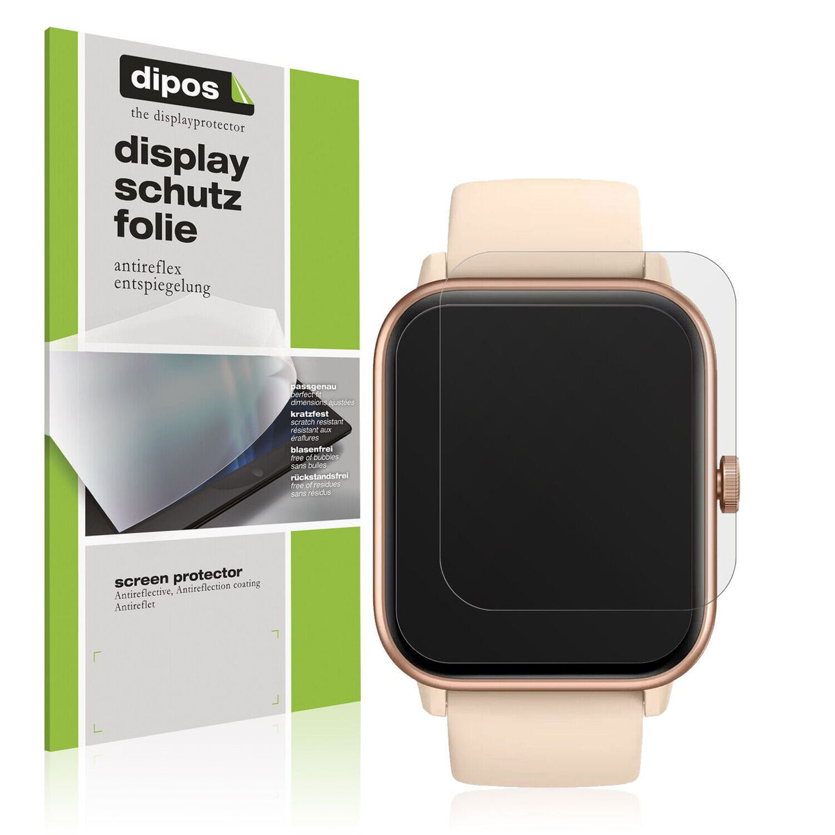 Matte Displayschutzfolie von dipos passend für Noise Colorfit Pro 4 Max, präziser Zuschnitt und blasenfrei montiert