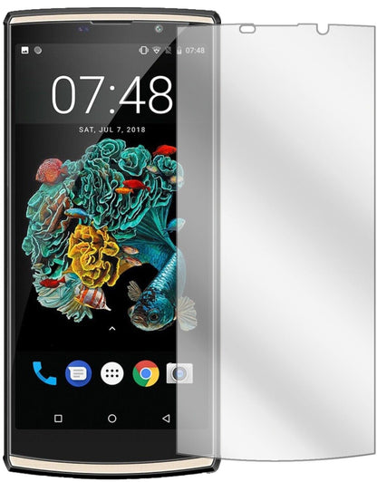 Klare Displayschutzfolie von dipos passend für Oukitel K7, präziser Zuschnitt und blasenfrei montiert