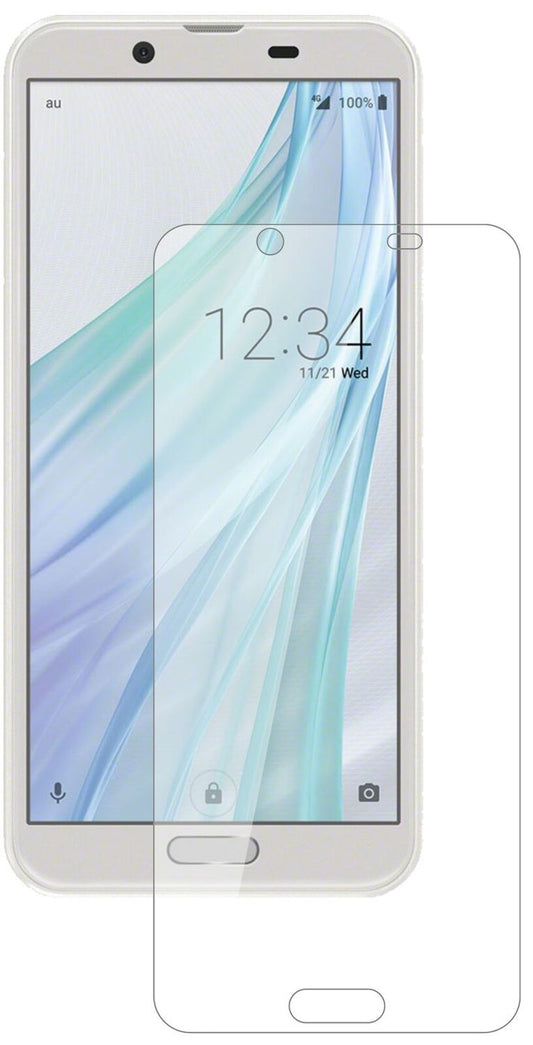 1x 9H Schutzfolie für Sharp Aquos Sense2 Panzerfolie