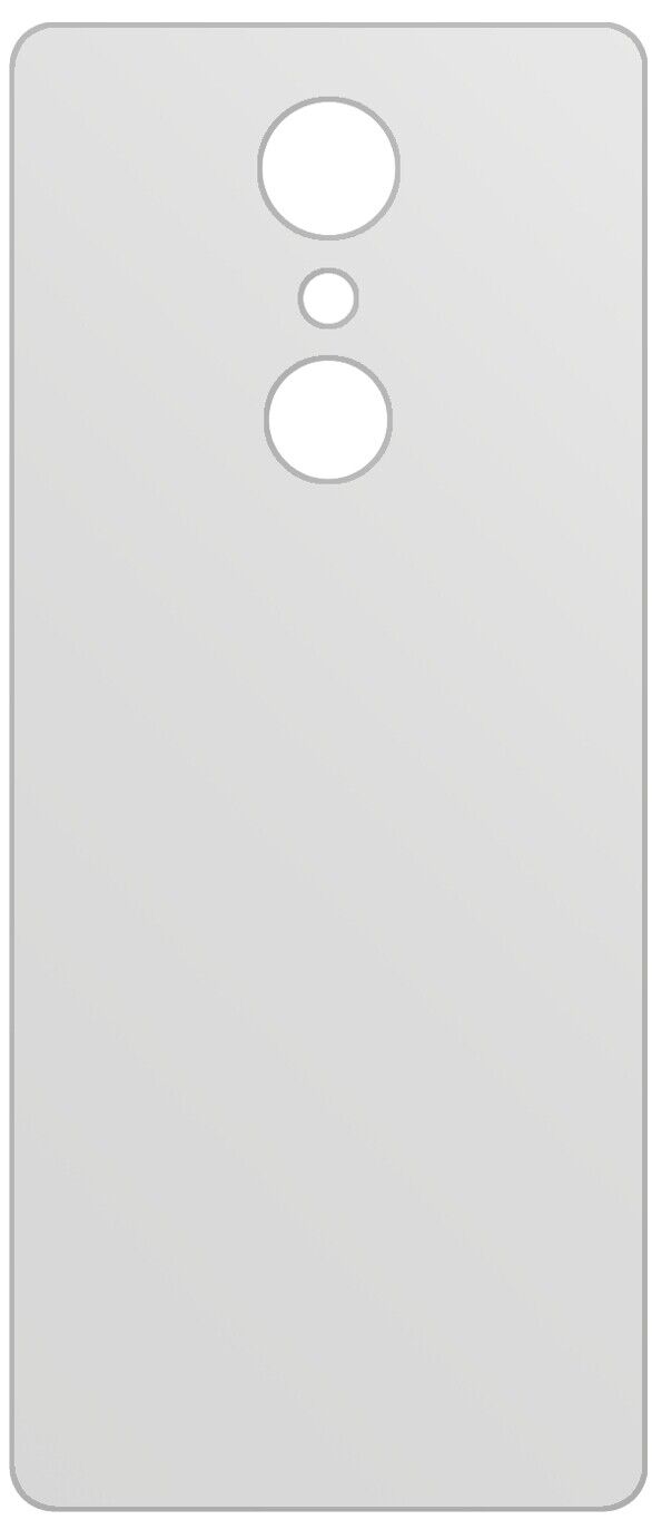 dipos Displayschutz für LG Q9 Rückseite, mattierte Oberfläche, geringe Dicke und perfekte Passform