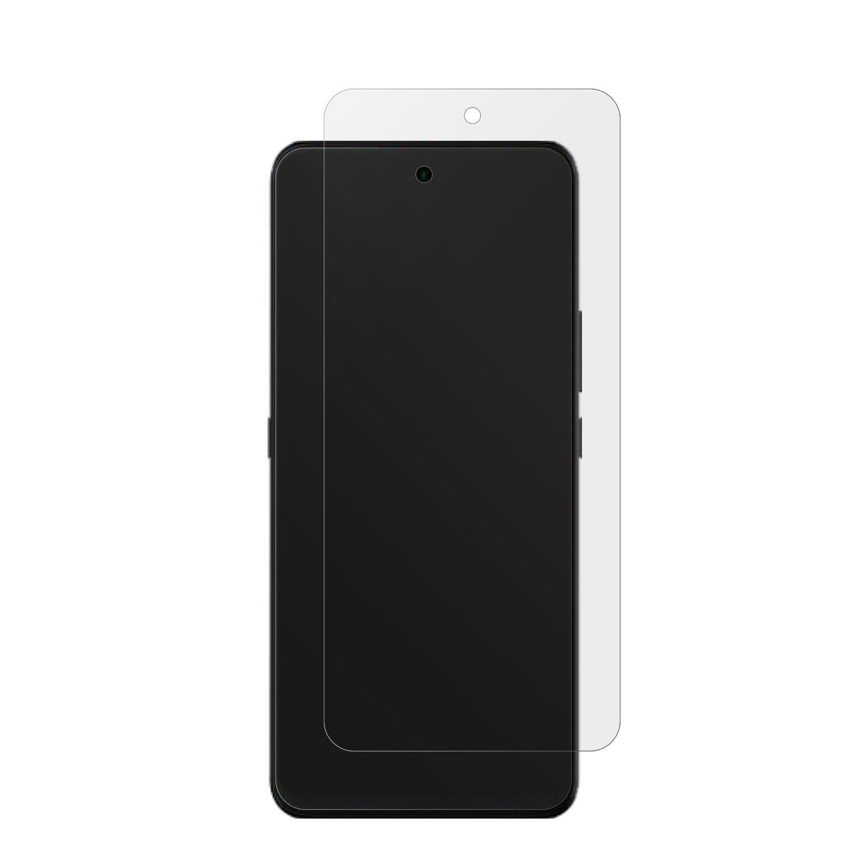 OmixX500 mit aufgebrachter dipos Displayschutzfolie, die lästige Fingerabdrücke minimiert