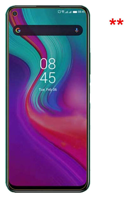 Dünne und klare Folie passend zugeschnitten für Infinix Note 7