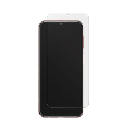SamsungGalaxy M13 4G mit aufgebrachter dipos Displayschutzfolie, die lästige Fingerabdrücke minimiert