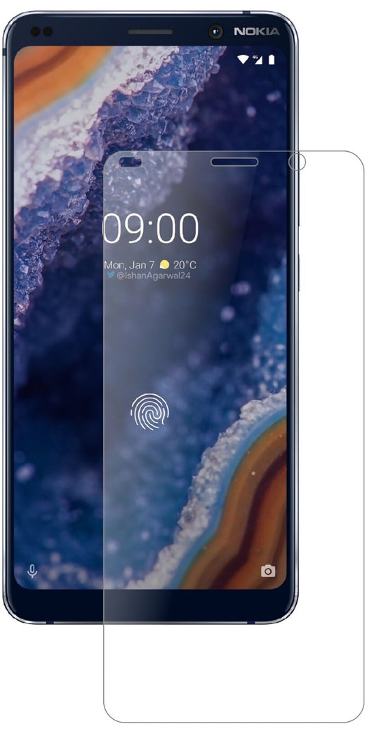 1x 9H Schutzfolie matt für Nokia 9 PureView Panzerfolie