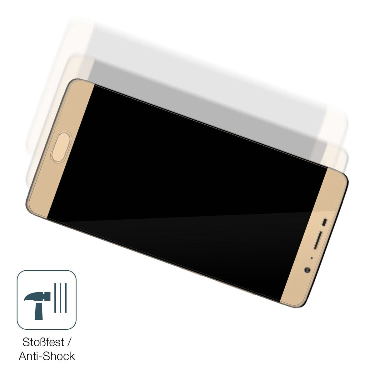 1x 9H Schutzfolie für Panasonic Eluga A3 Pro Panzerfolie