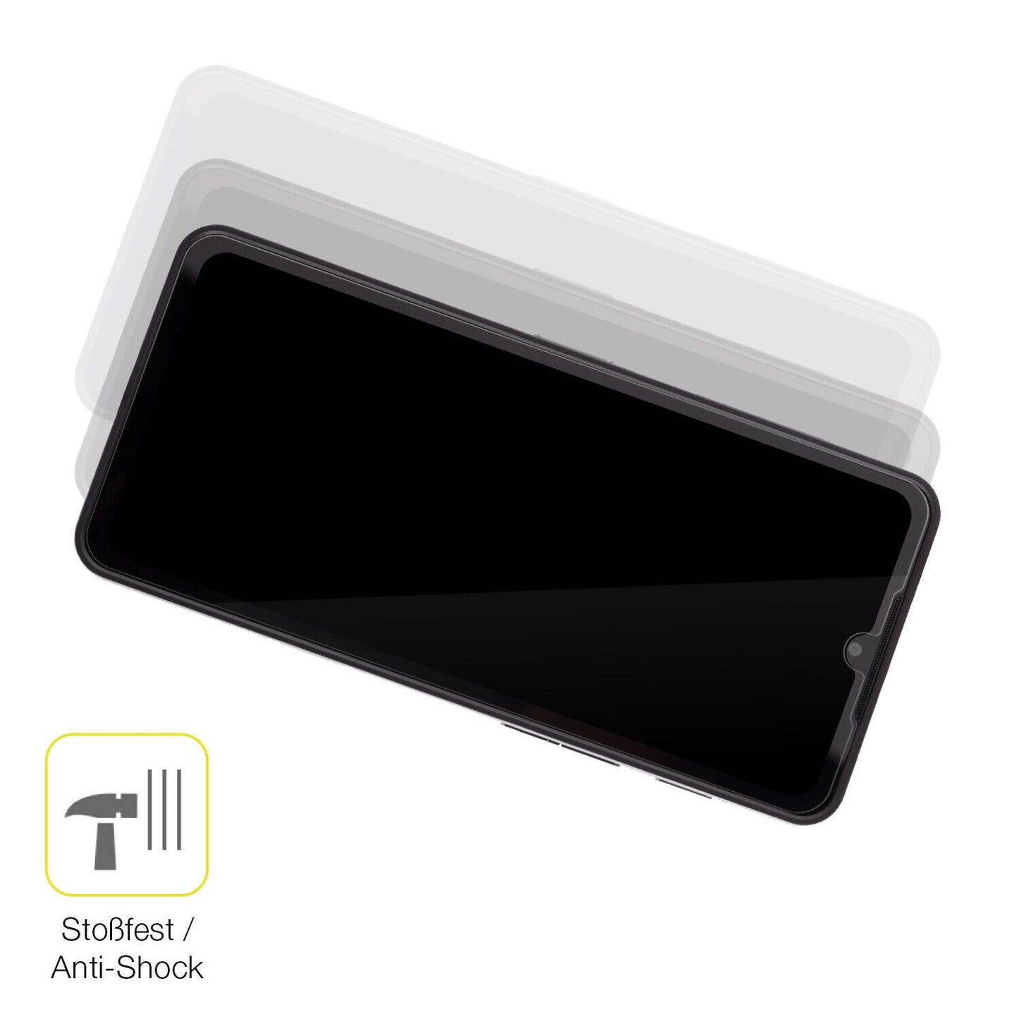 1x 3D Full Cover Schutzfolie für Cat S75