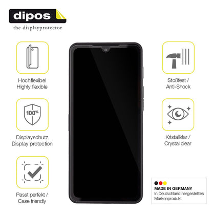 1x 3D Full Cover Schutzfolie für Cat S75