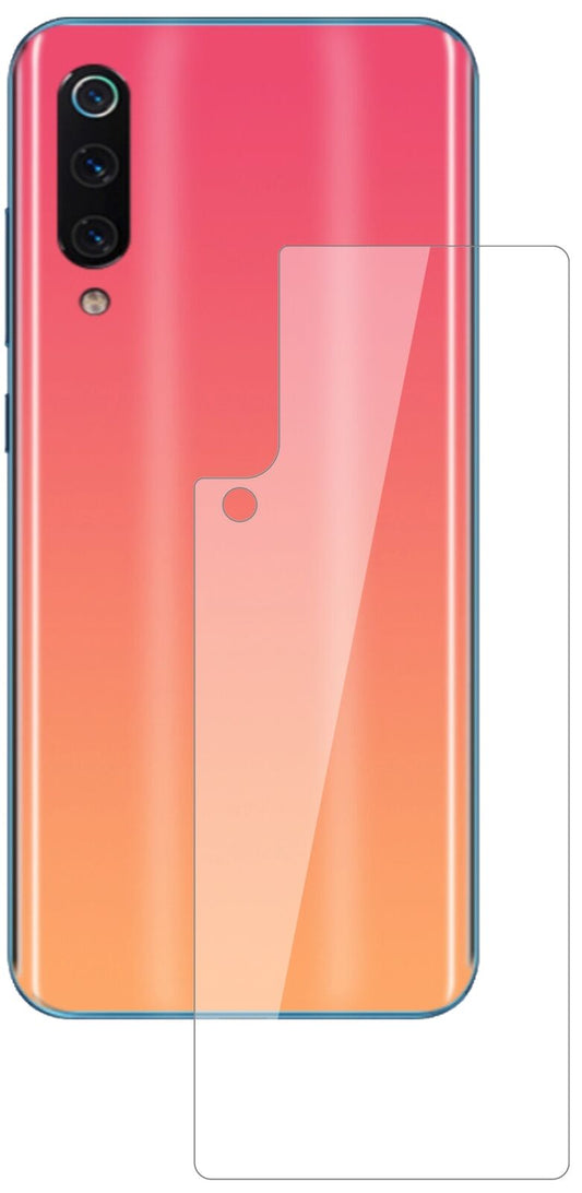 1x 9H Schutzfolie für Xiaomi Mi 9 SE Rückseite Panzerfolie