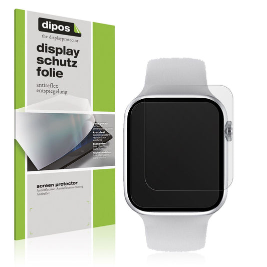 Matte Displayschutzfolie von dipos passend für Iwo Watch 7 Pro, präziser Zuschnitt und blasenfrei montiert