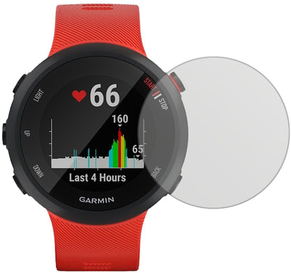 Matte Displayschutzfolie von dipos passend für Garmin Forerunner 45 S, präziser Zuschnitt und blasenfrei montiert