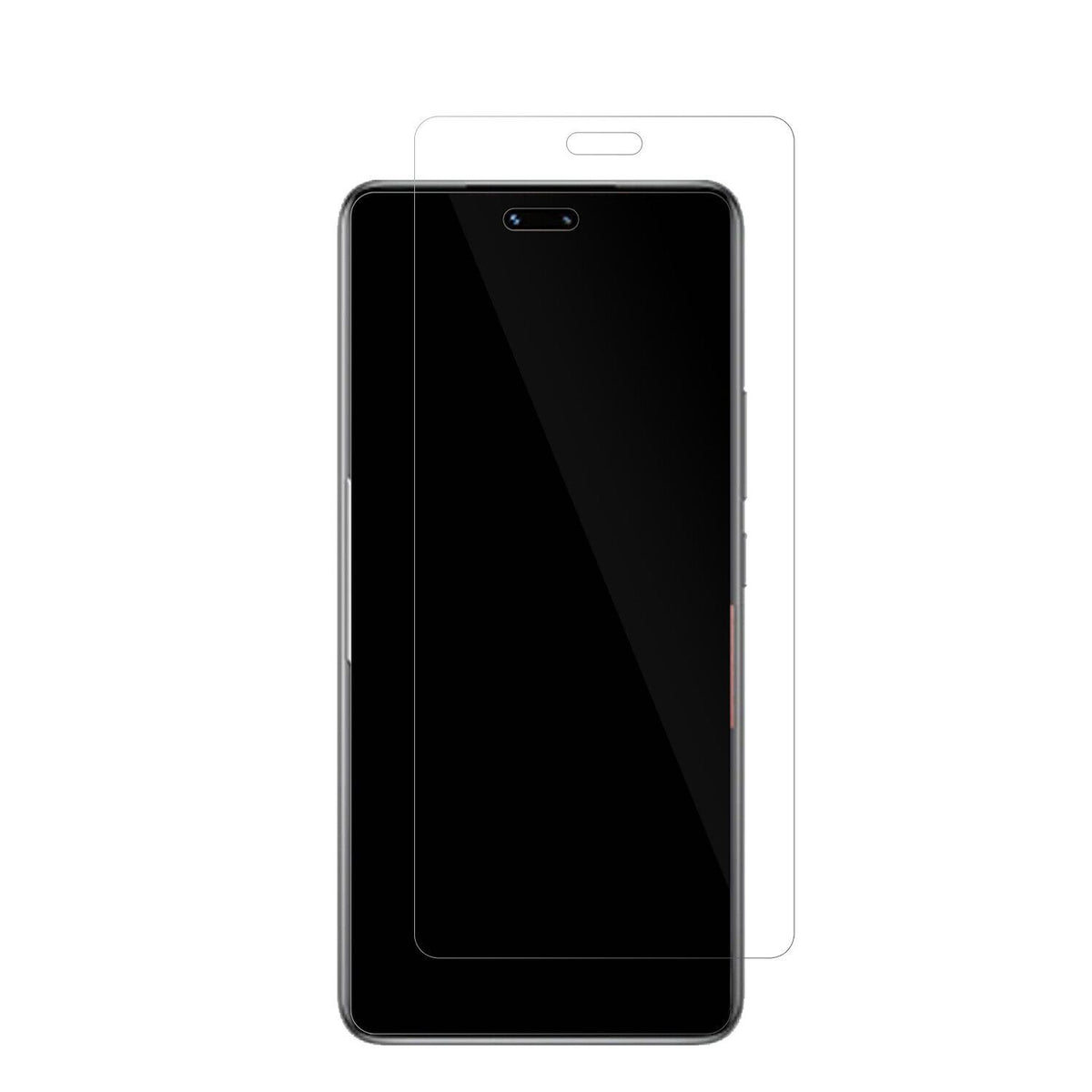 XiaomiCivi 2 mit aufgebrachter dipos Displayschutzfolie, glasklare Darstellung ohne Einschränkungen