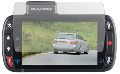 Matte Displayschutzfolie von dipos passend für Nextbase 312GW Dashcam, präziser Zuschnitt und blasenfrei montiert
