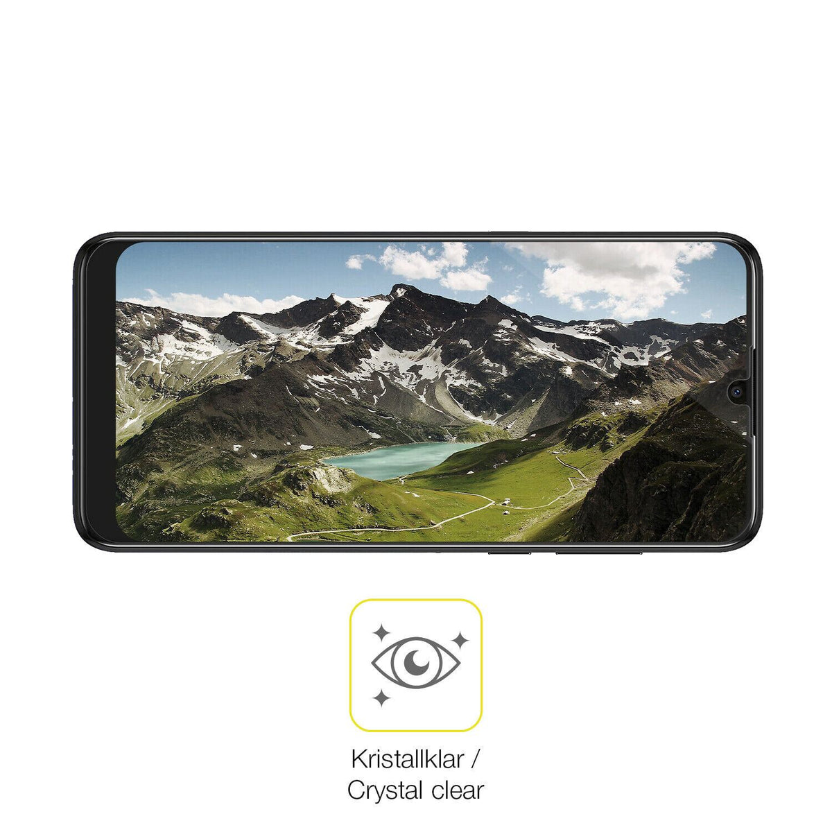 1x 3D Full Cover Schutzfolie für alcatel 3L 2020