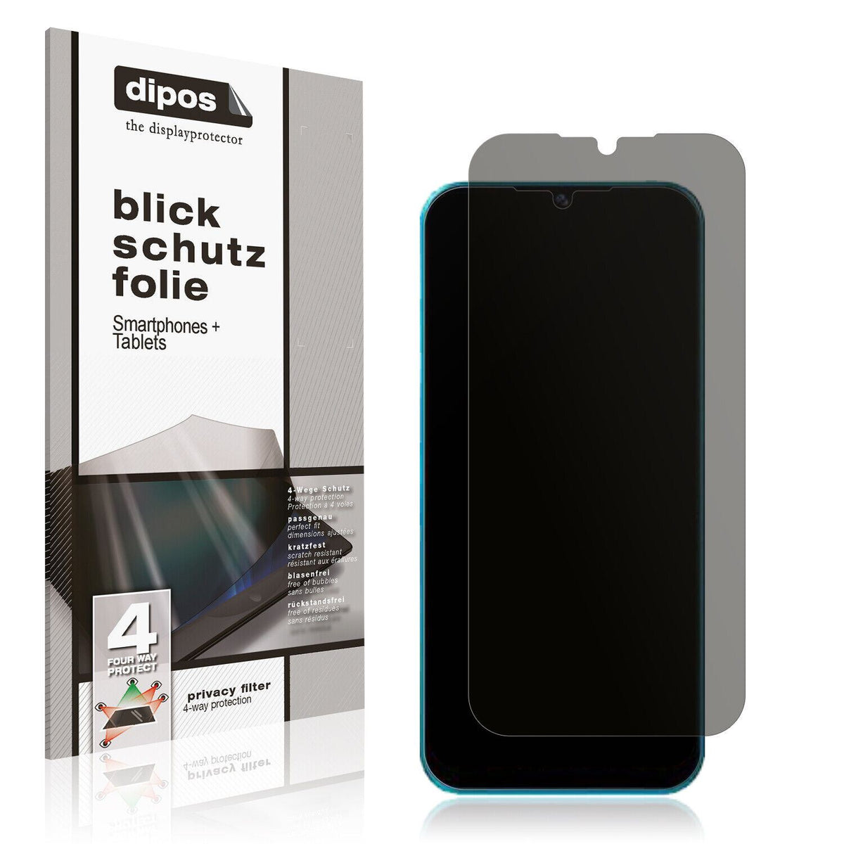 Blickschutzfolie für Benco V80 matt Schutzfolie Privacy