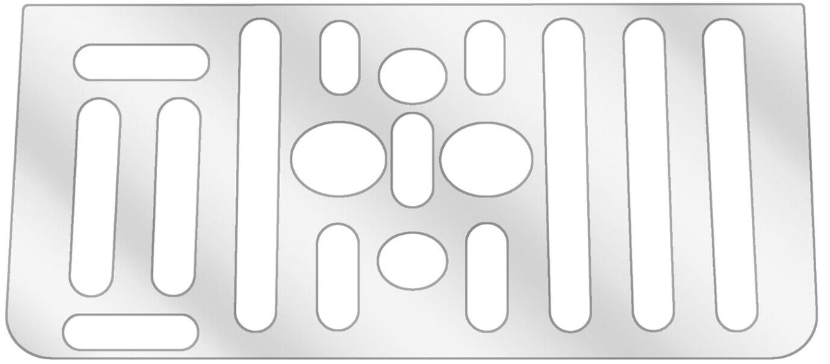 dipos Displayschutz für SAECO HD8978 Tropfblech, transparente Oberfläche, geringe Dicke und perfekte Passform