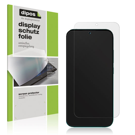 Matte Displayschutzfolie von dipos passend für Benco Y50, präziser Zuschnitt und blasenfrei montiert