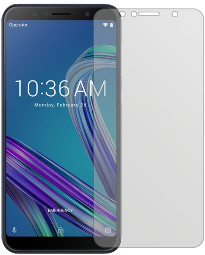 Matte Displayschutzfolie von dipos passend für Asus ZenFone Max M1 (ZB556KL), präziser Zuschnitt und blasenfrei montiert