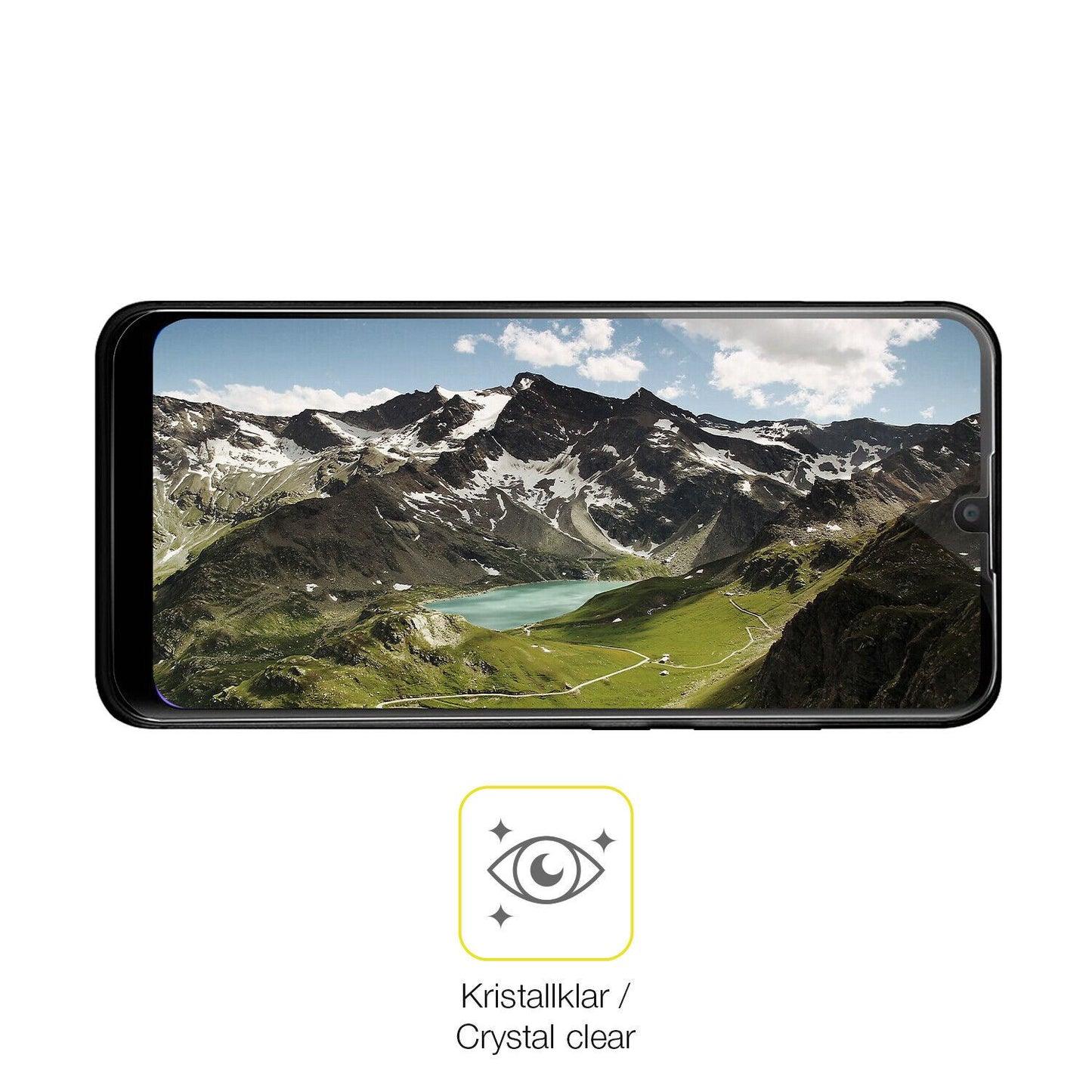 1x 3D Full Cover Schutzfolie für Multilaser G-Pro