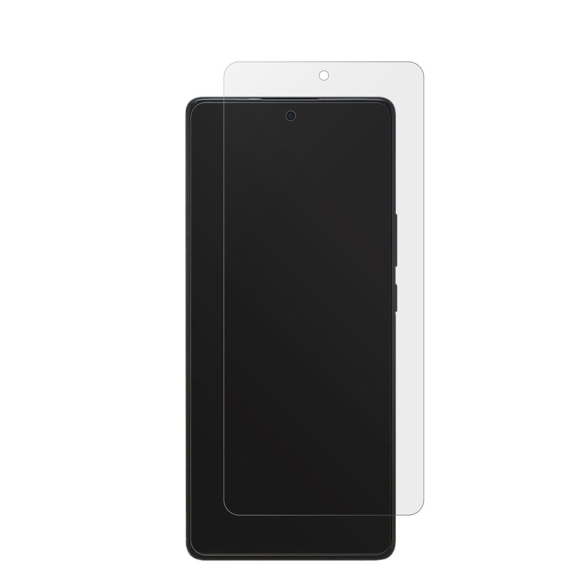 VivoX80 mit aufgebrachter dipos Displayschutzfolie, die lästige Fingerabdrücke minimiert