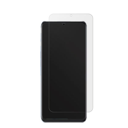 Realme10s mit aufgebrachter dipos Displayschutzfolie, die lästige Fingerabdrücke minimiert