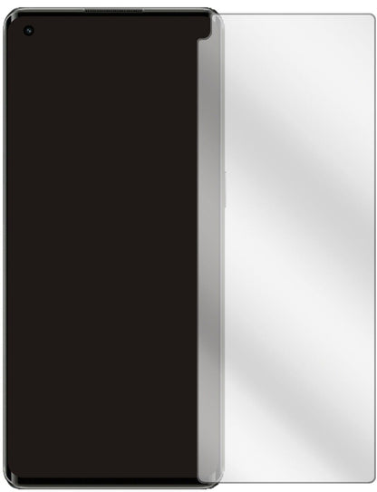 OppoRealme X7 Max mit aufgebrachter dipos Displayschutzfolie, glasklare Darstellung ohne Einschränkungen