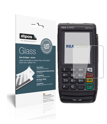1x 9H Schutzfolie für REA CARD T9 pro Terminal Panzerfolie