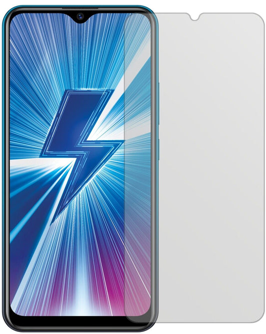 Matte Displayschutzfolie von dipos passend für Vivo Y3, präziser Zuschnitt und blasenfrei montiert